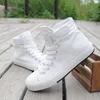 Dress Shoes High Top Canvas Men Fashion Sneakers Black Designer for Lace-up Hook Loop Casual Male Tenis Masculino 221203