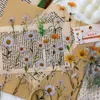 pcsbag Plant Nature Flower Decorative PVC Sticker Scrapbooking diy Label Diary Stationery Album Journal Daisy mushroom Stick