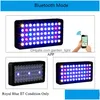 Grow Lights FL Spectrum LED Akvaryum Işık Bluetooth Kontrolü Dimmabable Denizcin Büyüme Işıkları Resifi Balık tankı bitki Damlası OTUNP