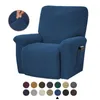 Stol täcker Recliner täcker vattentät 1 sittplats stretch soffa slipcover för möbelskydd