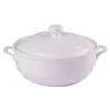 Sopa panelas de sopa de cerâmica panela nórdica phnom penh branco redonda 14l tigela grande com tampa utensílios de cozinha suprimentos de cozinha doméstica 221203