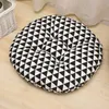 CushionDecorative Pillow Round Shape 2 Size Seat Silk Cotton Core Polyester Tatami Home Decoration Car Soft Sofa 221205