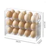 Storage Bottles 3Layer 30 Grid Egg Refrigerator Organizer Food Containers Fresh-keeping Case Holder Tray Dispenser Kitchen Boxes