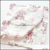 Filtar sp￤dbarn badhandduk tecknad baby filtar swaddle wrap filt s￤ngkl￤der sommar tunn ren bomull dubbleck vanlig v￤v 5 5mm d dh7vb