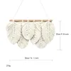 Bouteilles de stockage Wonderlife Tapisserie tissée à la main Macramé Tenture murale Artisanat Boho Home Decor Art bohème pour chambre Décoration de chambre d'enfants