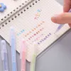 PCS Gekleurde gelpennen Set Kawaii Blue MM Ballpoint Ballpoint voor dagboek schattige schoolstationaire benodigdheden