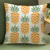 Kudde färgglad frukt ananas mönster fall hem soffa stol dekoration omslag