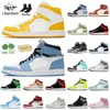 Zapatillas de baloncesto Visione Trainers Sneakers Top Fashion University Blue Gold Shadow Chicago Jumpman 1 1S Para mujeres Hombres Reimaginado Bred