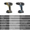 Electric Drill GCD20DU Series Skruvmejsel Sladdlös Impact Du3 Endast snabb laddare 12 "Metal Chuck 20V 15AH LIION Batteri 221202