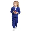 Suits Baby Boy Wedding Suit Infant Formal First Birthday Tuxedo Toddler P ography Outfits Ceremony Blessing Christmas Costume 4pcs 221205