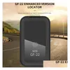 Voiture Gps Accessoires Gf22 Voiture Gps Tracker Forte Magnétique Petit Localisateur De Dispositif De Suivi Localisateur Pour Voitures Moto Camion Recordin Dh2Kx