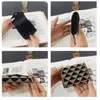 Fashion lady purse luxury card bag document degaussing anti-theft brush multi-card new advanced portable