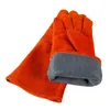 Hand protection 16 inch welding gloves Fire line Cowboy inner full seam cutting prevention