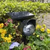 LED Solar Garden Lights Outdoor Waterproof Rotatable RGB Projector Lamp 2400mAh Landscape Lighting