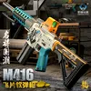 M416 Elektrisch zachte kogelspeelgoed geweergeweer Sniper schietmodel met kogels voor kinderen volwassen buiten CS Fighting