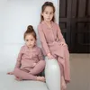 Familie matching outfits meisjes familiekleding kinderen set baby meisje romper 221203