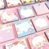 Gift Wrap 12packs Cartoon Mini Stickers Cute Student Stationery Office School Supplies Animals Notepad Project Diary Label Memo