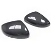 1 Pair Carbon Fiber Rearview Side Mirror Cover Caps for HONDA FIT JAZZ GR9 Replacement Side Rear-View