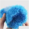 Sponges Scouring Pads Flower Shaped Dish Scrubber Sponges Nonscratch Cute Home Kitchen Tool Bowls Pan Washing Cleaning Cloth Scour Dh1Ub