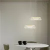 Pendant Lamps DS002 Modern LED Light Remote Control Color Change Dimmable Adjustable