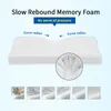 Pillow Memory Foam Bed Orthopedic Neck Protection Slow Rebound Butterfly Shaped Health Cervical Size 6050 cm 221205