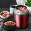 Thermoskannen Große Kapazität 800ML 1000ML 1200ML Thermos Lunchbox Tragbare Edelstahl Lebensmittel Suppe Behälter Vakuum Flaschen Thermocup 221203