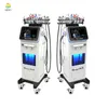 Machine de microdermabrasion faciale hydra, mise à niveau 2023/10 en 1, machine intelligente de dermabrasion à l'hydrooxygène pour le visage, bleu glacé