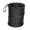 Accessoires intérieurs 1pc La poubelle de voiture noire peut emballer un sac étanche pour le sac de refroidisseur de petite fuite - Garbage avec poche latérale