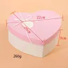Valentines Day Soap Flower Heart-Shaped Rose Flowers and Box Bouquet Wedding Decoration Gift Festival Presents FY3563 TT0112
