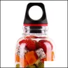 Fruktgrönsaksverktyg 500 ml 2 Blad Portable Blender Juicer Hine Mixer Electric Mini USB Food Processor Smoothie Cup Maker Juice Dhkke
