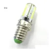 Bulbes LED graissant LED Mini BB Crystal Clear SILE Corn Light 3014 SMD 80 AC220V / AC110V pour lustre E14 G9 G4 Drop Livilor Light OT1TD