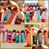 Party bevorzugt Cartoon Japanische Puppe Feuchtigkeitsspendende Kimono Lip Balm süßes schönes Muster Geschenk für Mädchen Lady Colorf Kawaii präsentieren 70 Drop Dhsd1