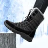 SURET BUTS MEN Zimowe buty śnieżne Super ciepłe wędrówki Wysokiej jakości Wodoodporna skóra Top Big Size Sneakers 221203 Gai Gai Gai