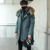 Men's Down Parkas Men Winter Fashion Solid Hooded Warm cotton Long Outerwears Children Clothing Snowsuit Jacket Coats 221205