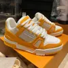 luxury designer shoes Spring and summer men's sports yellow embossing calfskin production size36-44 mkjlwaq00000002