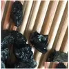 Artes y artesanías Venta al por mayor 100G Turmalina negra natural Mineral en bruto Cristal de cuarzo Grava Piedra caída Reiki Curación para Degaussi Dhced