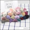 装飾的な花の花輪diy人工花ハートシミュレーションマットスタメンヘッドエコフレンドリーな手作りの偽の花ファッションweddi dhob7