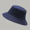 Chapeaux à large bord seau grosse tête hommes grande taille chapeau de soleil femmes pêcheur Bob pur coton Panama Cap Plus 54-57cm 57-60cm 60-63cm 221205