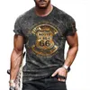 メンズTシャツ男性用特大のTシャツパーソナリティ3Dデジタル印刷Oネックオールマッチルーズカジュアル快適なシャツ短袖