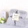 BlanketKing Size Shaggy Fuzzy Fur Warm Home Blanket With Fluffy Fleece Bedding Plaid Camping Comforter Baby Quilt 221203