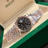 Orijinal Box ile 41mm Başkan Datejust 116334 Safir Glass Asya 2813 Hareket Mekanik Otomatik Erkek Kadın İzler 2023888