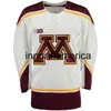 Men's Minnesota Gophers Hockey Jersey 17 Blake Wheeler 4 Erik Johnson 9 Kyle Okposo 26 Thomas Vanek 5 Nick Leddy 21 Casey Mittelstadt