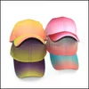 Party Hats Party Hats Colorf Gradient 5 Styles Personality Adjustable Baseball Cap Adt Sun Hat Europe And America 100Pcs 771 B3 Drop Dh9Bs