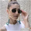 Eyeglasses Chains Glasses Chain Straps Beach Cool Fluorescent Fruit Green Thick For Cords Hip Hop Sunglasses Accessories Drop Delive Dhcb1