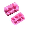 Baking Moulds Baking Mods 6 Even Insect Moon Love Sile Cake Gelly Chocolate Bakery Molds Manual Cold Soap Mold Pan For Pastry Form C Dha57