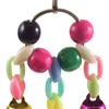 Autres fournitures d'oiseaux 1Pc coloré perroquet jouet cloche chaîne gratter décoration de la maison