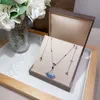 gonna di lusso di marca collane firmate per le donne oro 18 carati amore cuore brillante cristallo diamante pendente trifogli collana girocollo catena gioielli regalo2055898