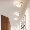 Plafoniere Soggiorno moderno Decorazione Camera da letto Lampada da interni Corridoio Faretto per ingresso domestico Apparecchio di illuminazione per guardaroba