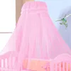 Crib Netting Summer Mosquito voor babykinderen anti-insect ademende elegante luifel bedgordijnen 221205