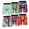 2022 designer mens underwears boxer brand underpants breathable tight sports shorts polyester printed pants with graffiti
